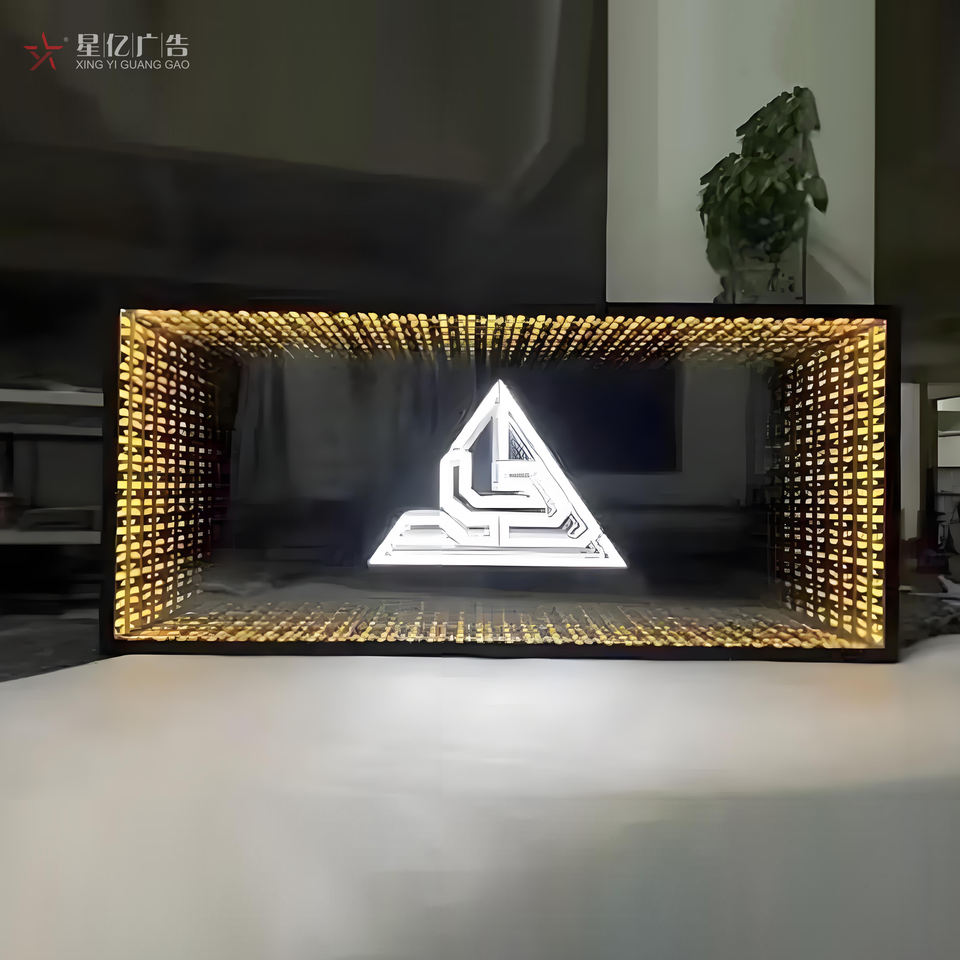 3D Infinity Mirror Light Box